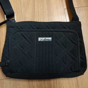 Vera Bradley little hipster crossbody, black